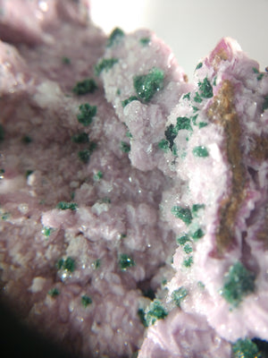 Spherocobaltite with Malachite and Quartz