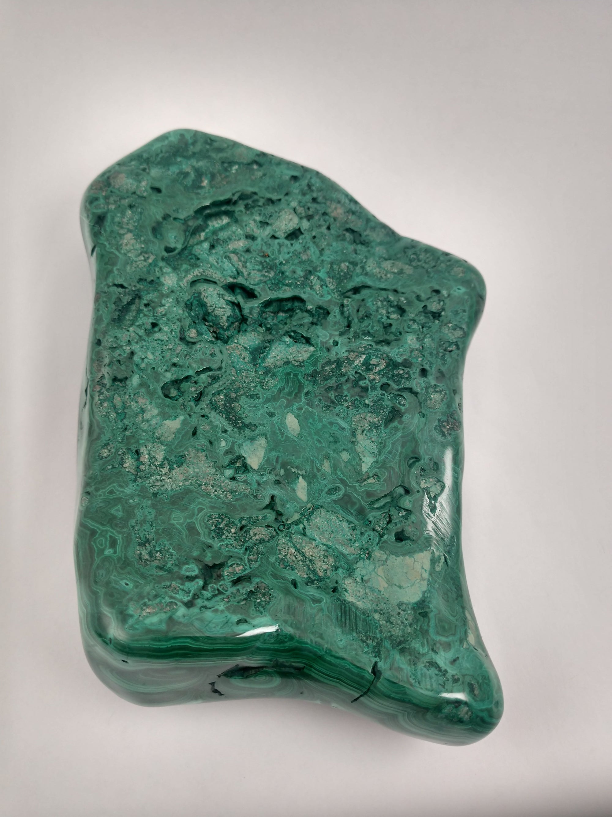Polished Malachite, Congo