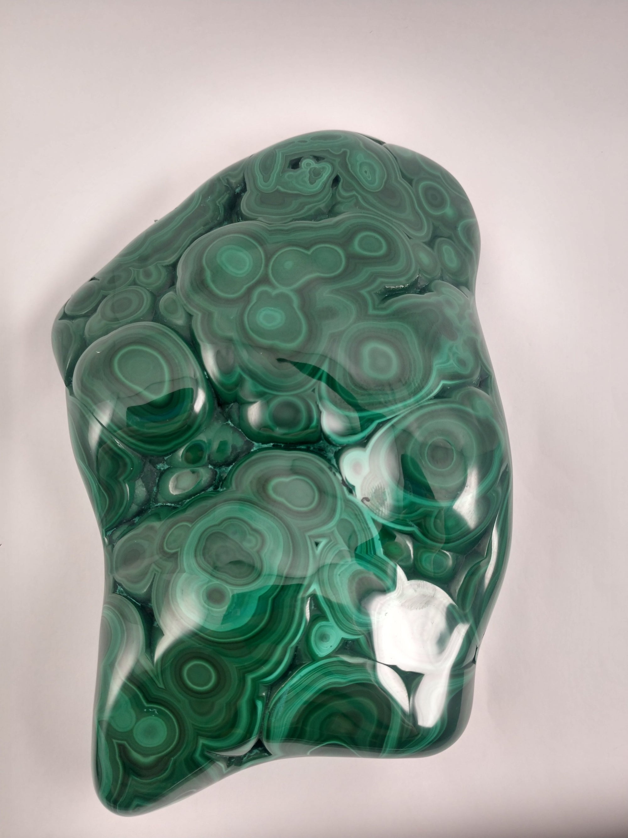 Polished Malachite, Congo