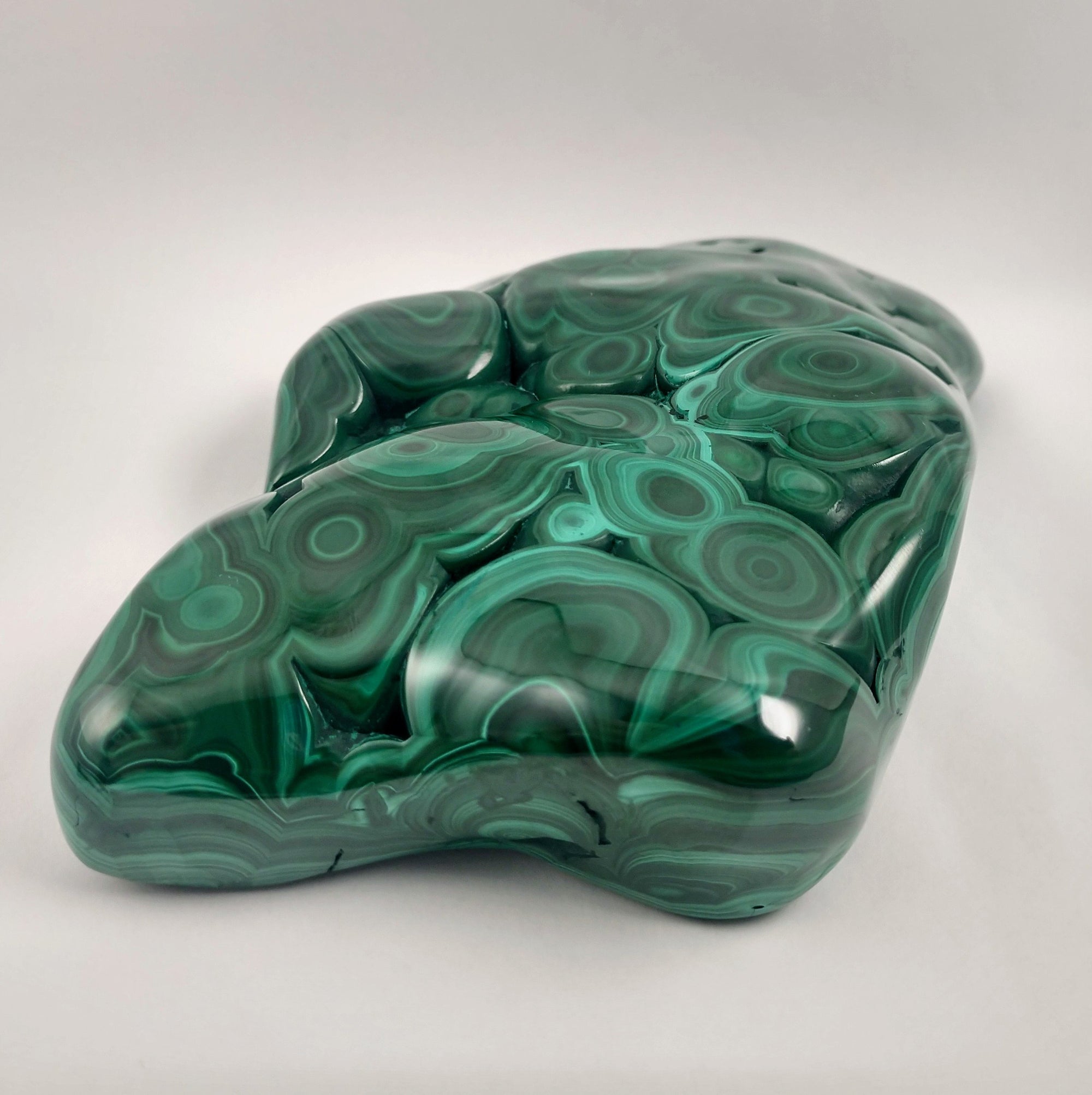 Polished Malachite, Congo