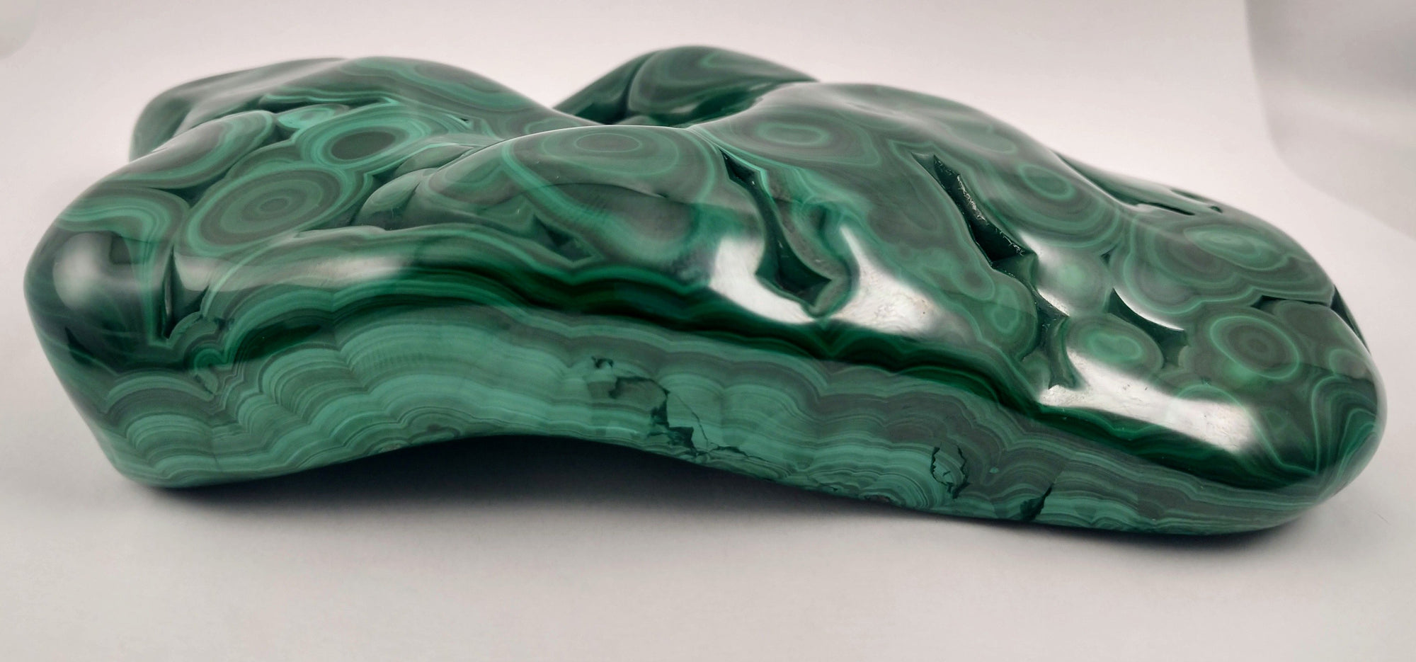 Polished Malachite, Congo