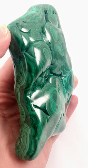 Polished Malachite, Congo