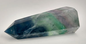 Rainbow Fluorite Point, China