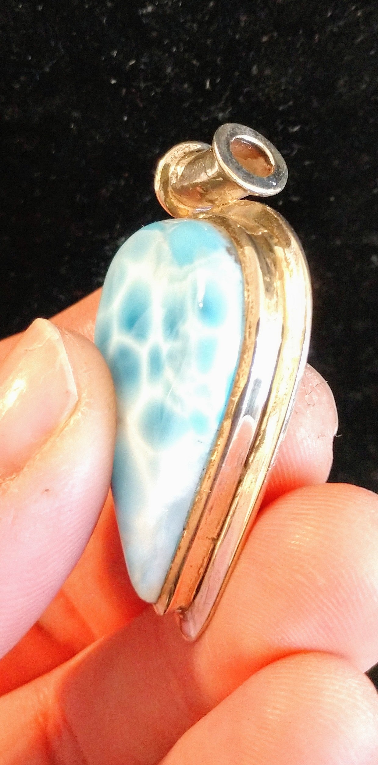 Larimar Pendant