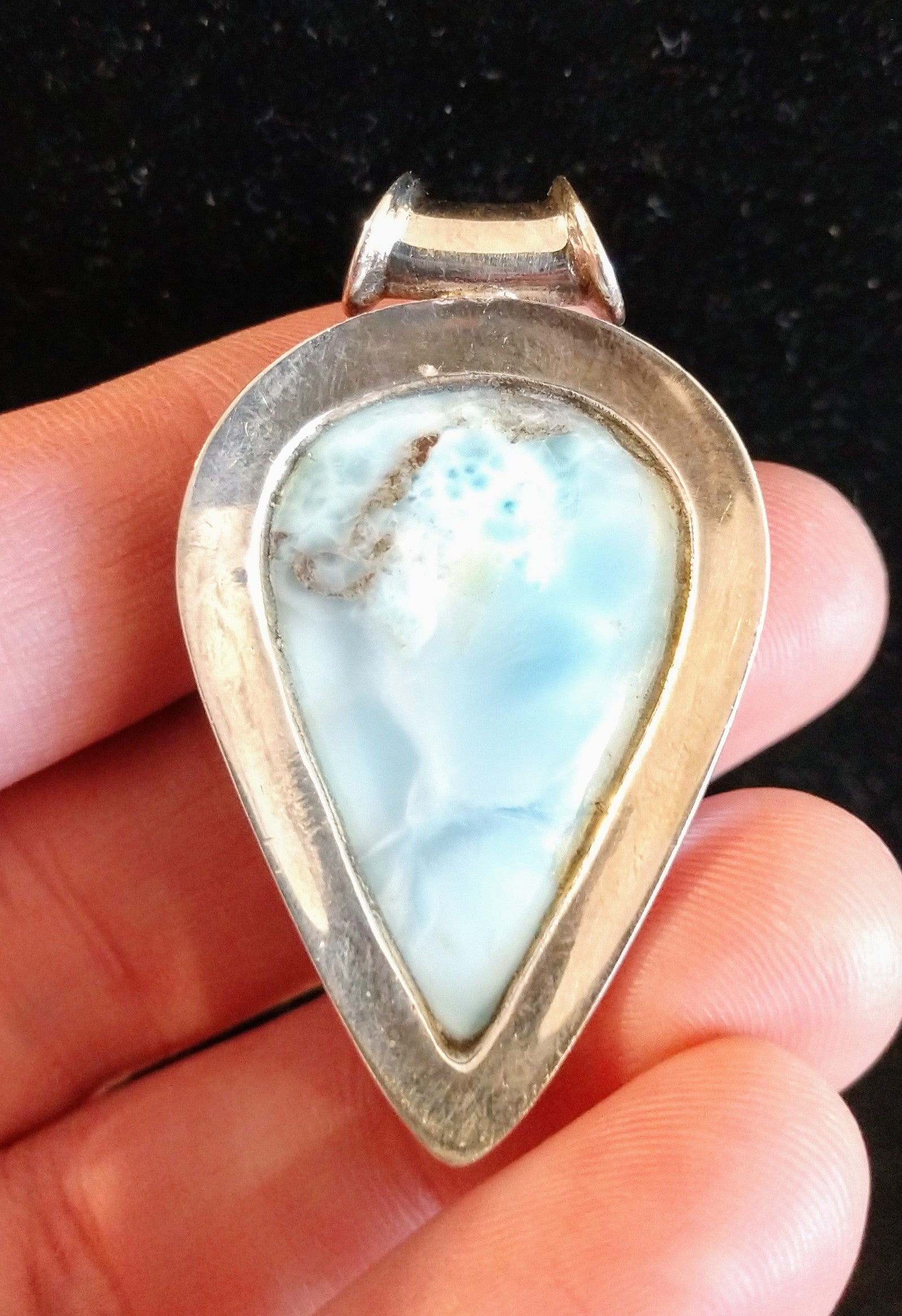 Larimar Pendant
