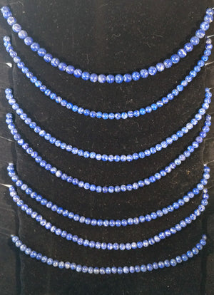 Lapis Bead Necklace