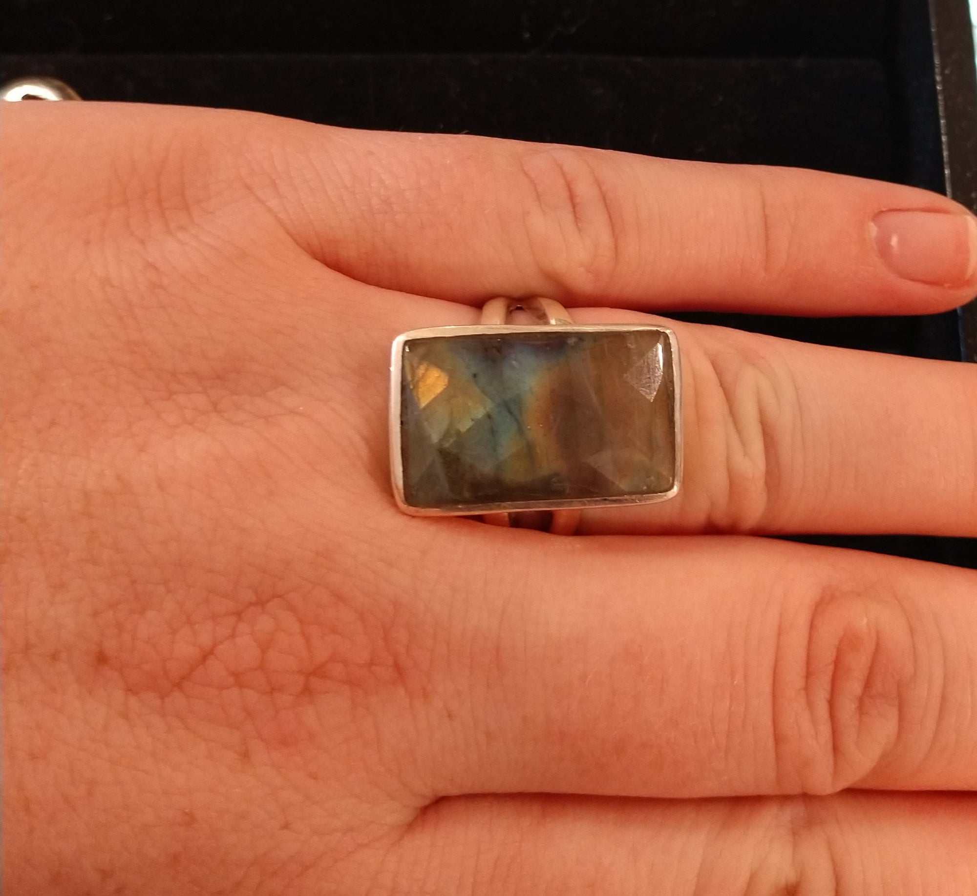Labradorite Ring