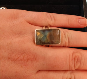 Labradorite Ring