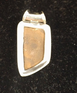 Boulder opal pendant