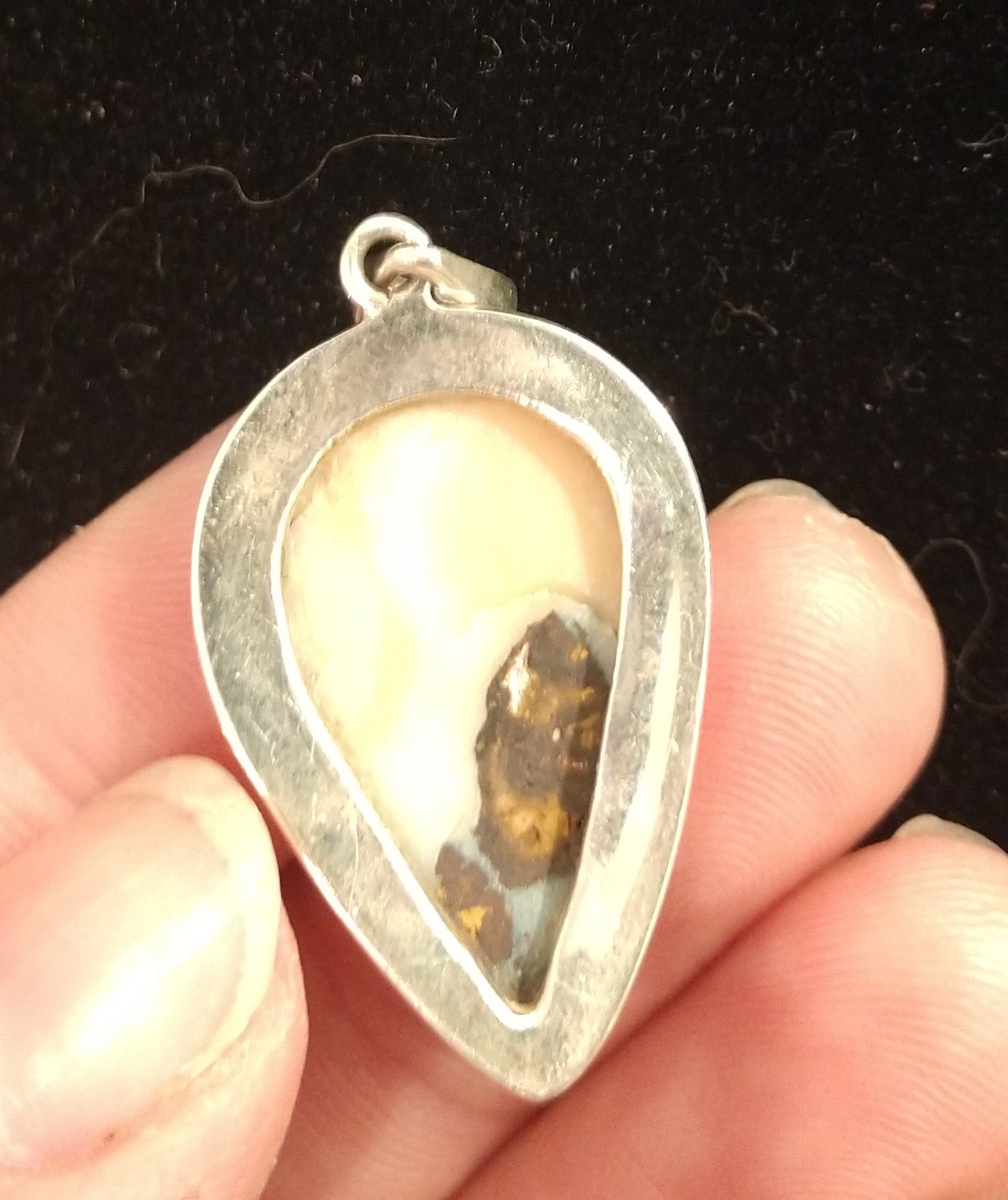 Boulder opal pendant
