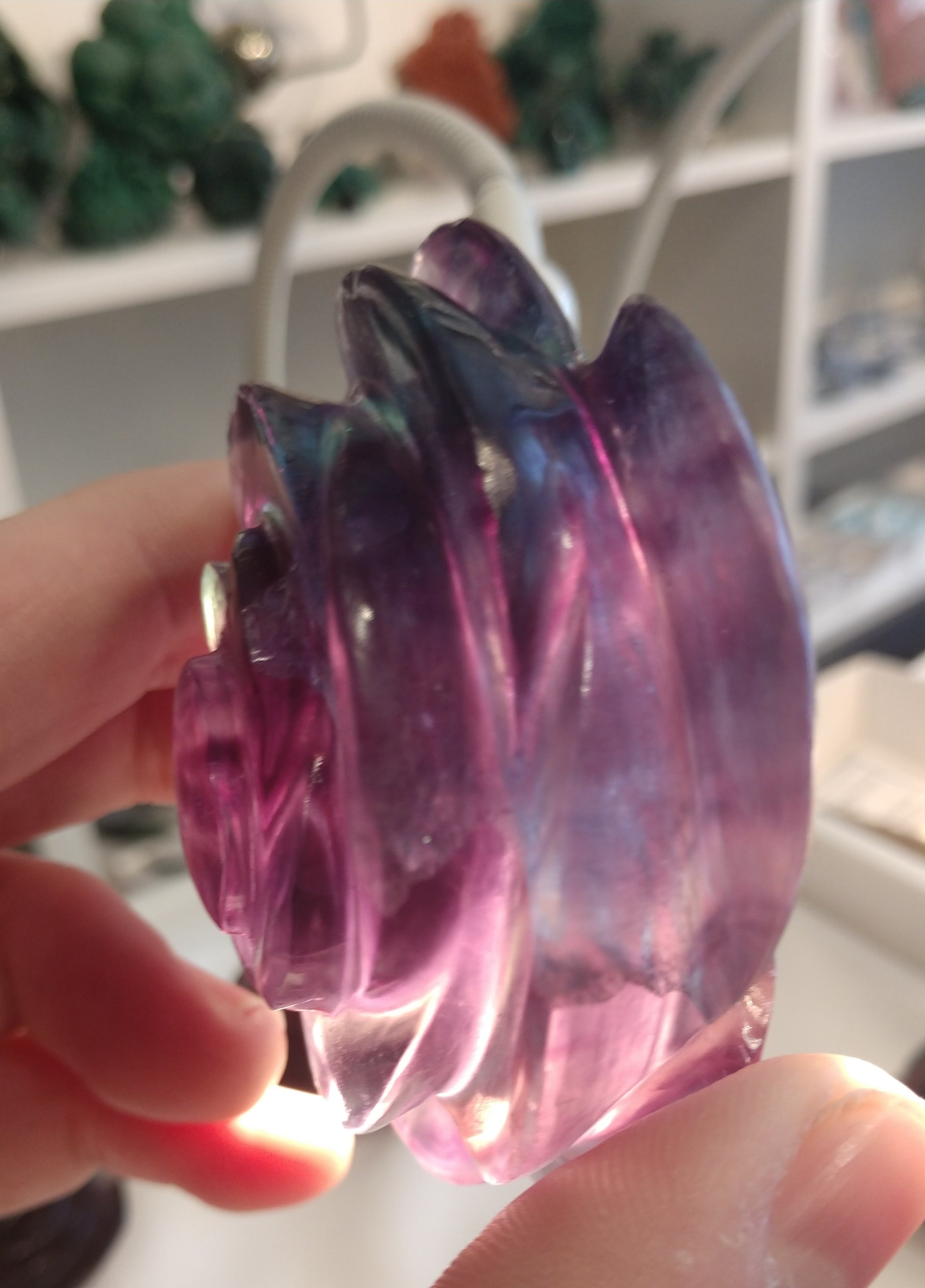 Fluorite rose