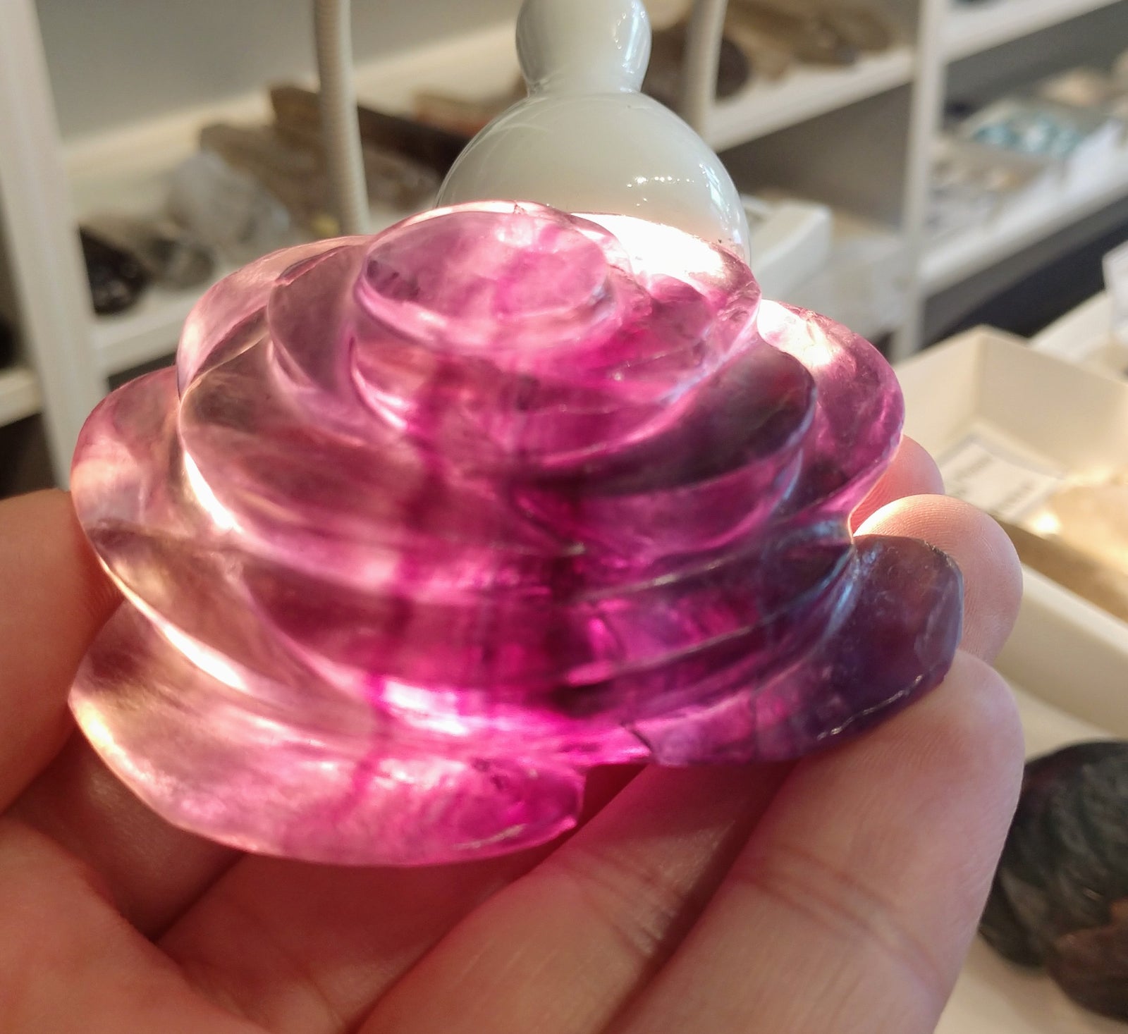 Fluorite rose