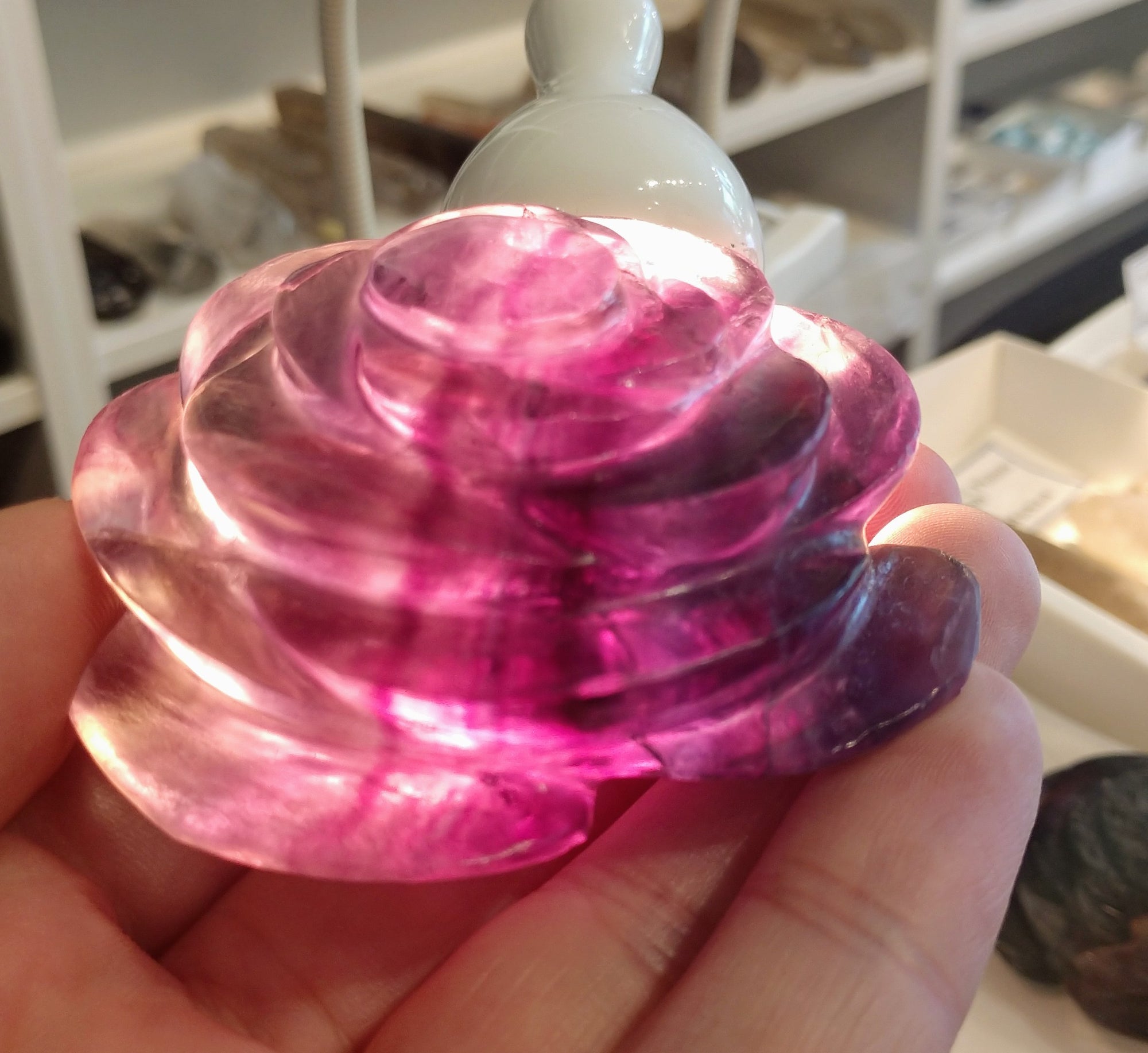 Fluorite rose
