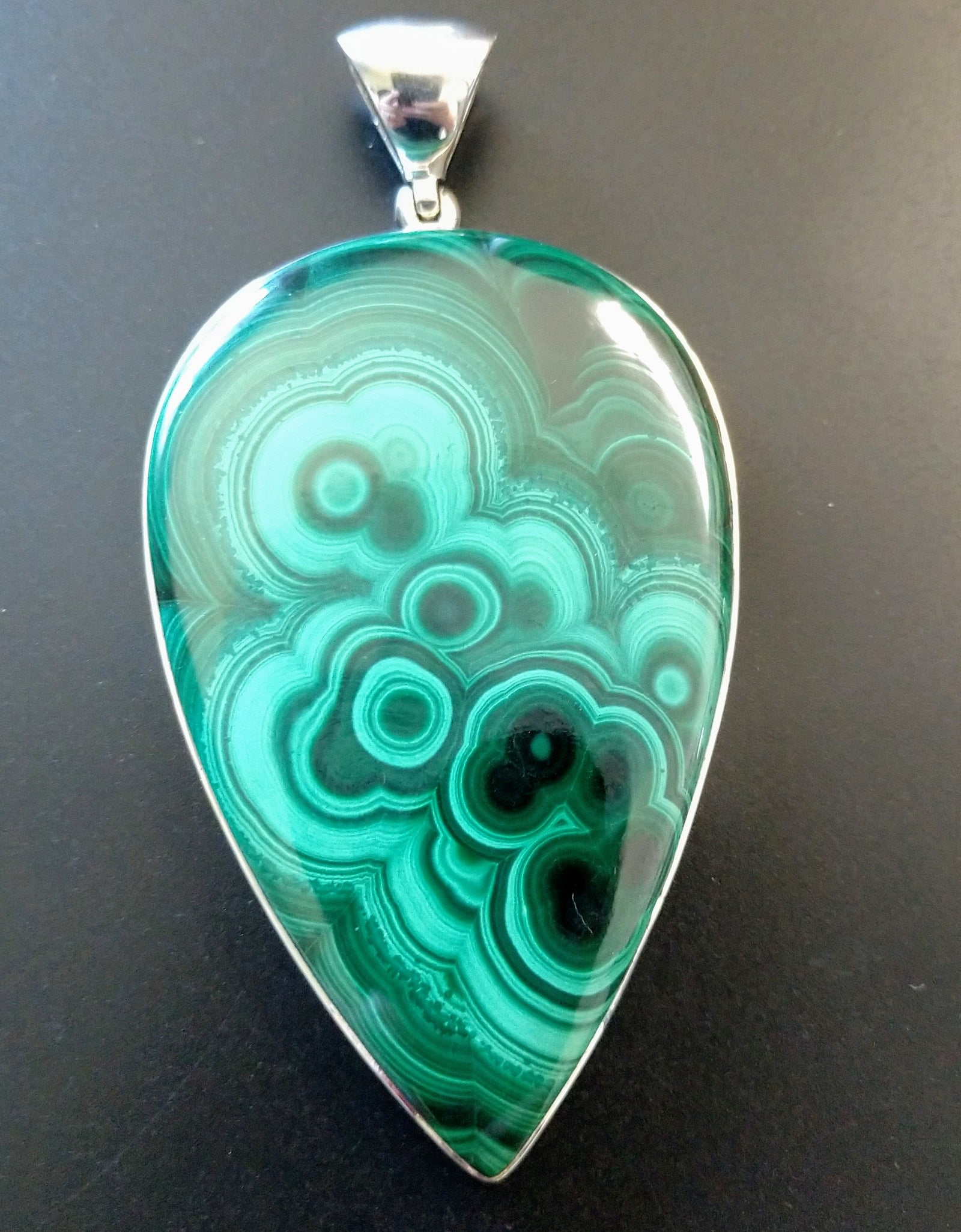 Malachite pendant