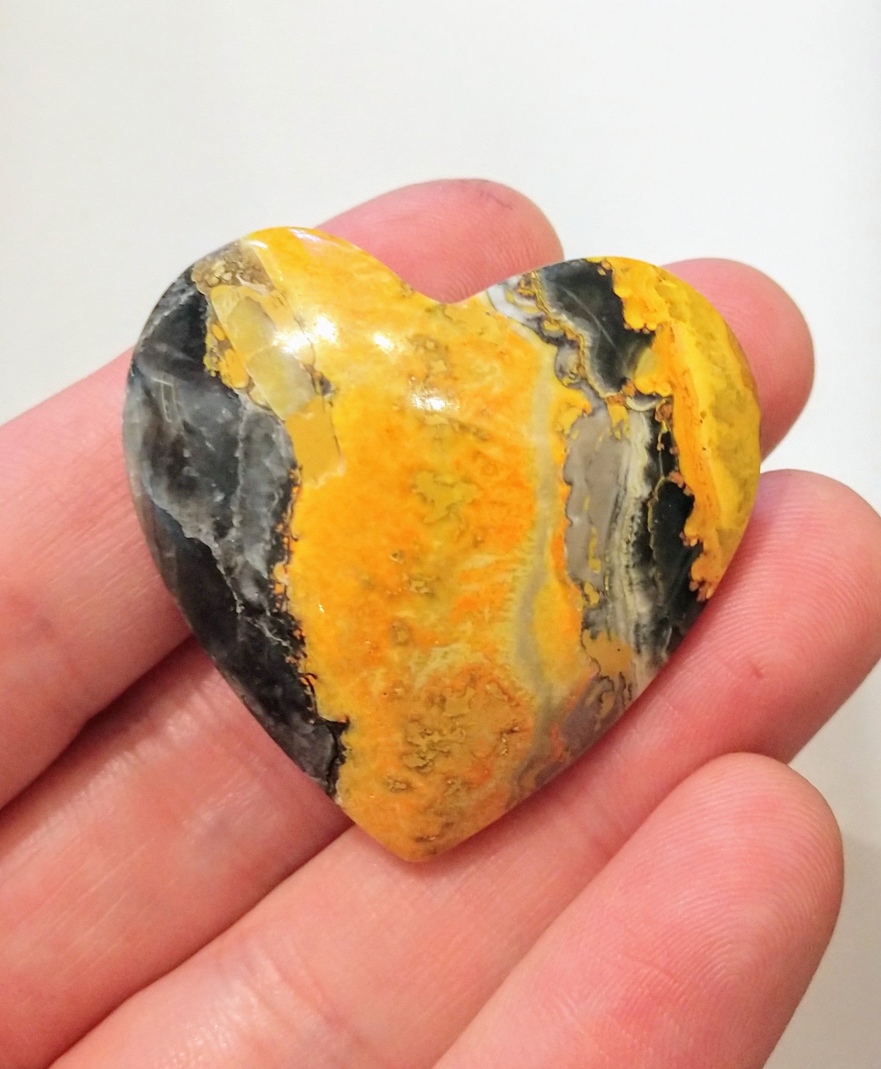 Bumblebee Jasper Heart