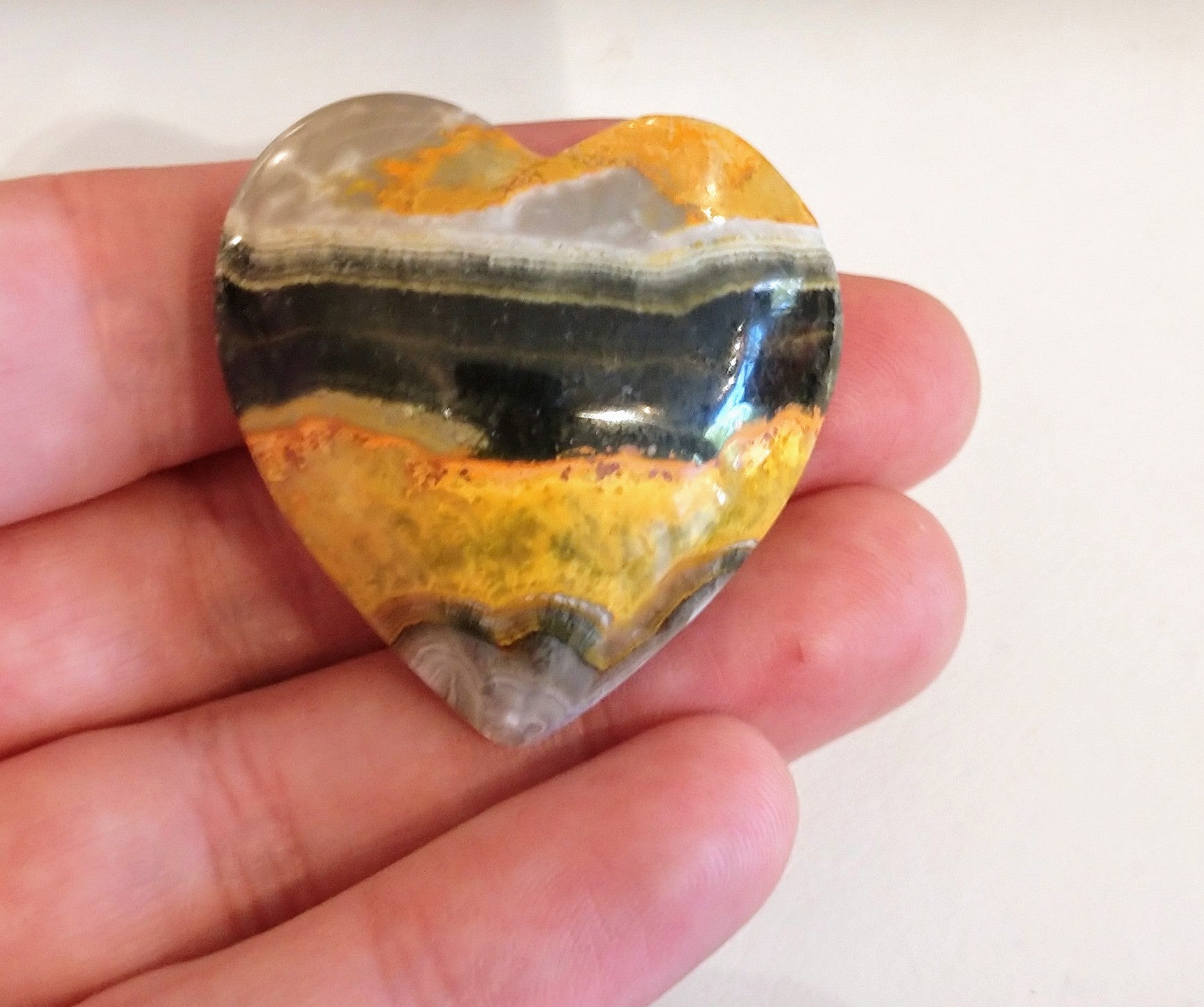 Bumblebee Jasper Heart