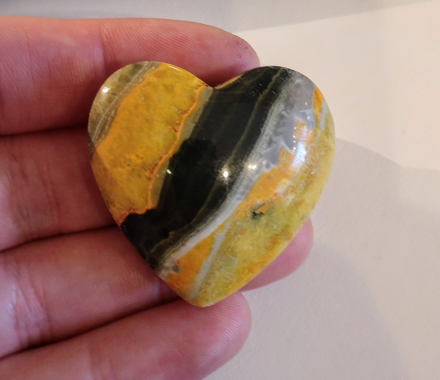 Bumblebee Jasper Heart