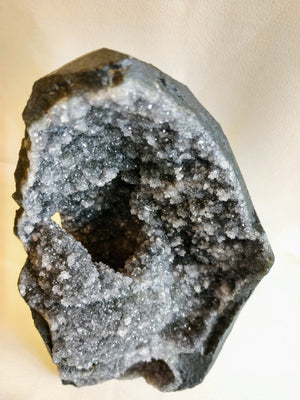 Druzy Black Amethyst from Uruguay