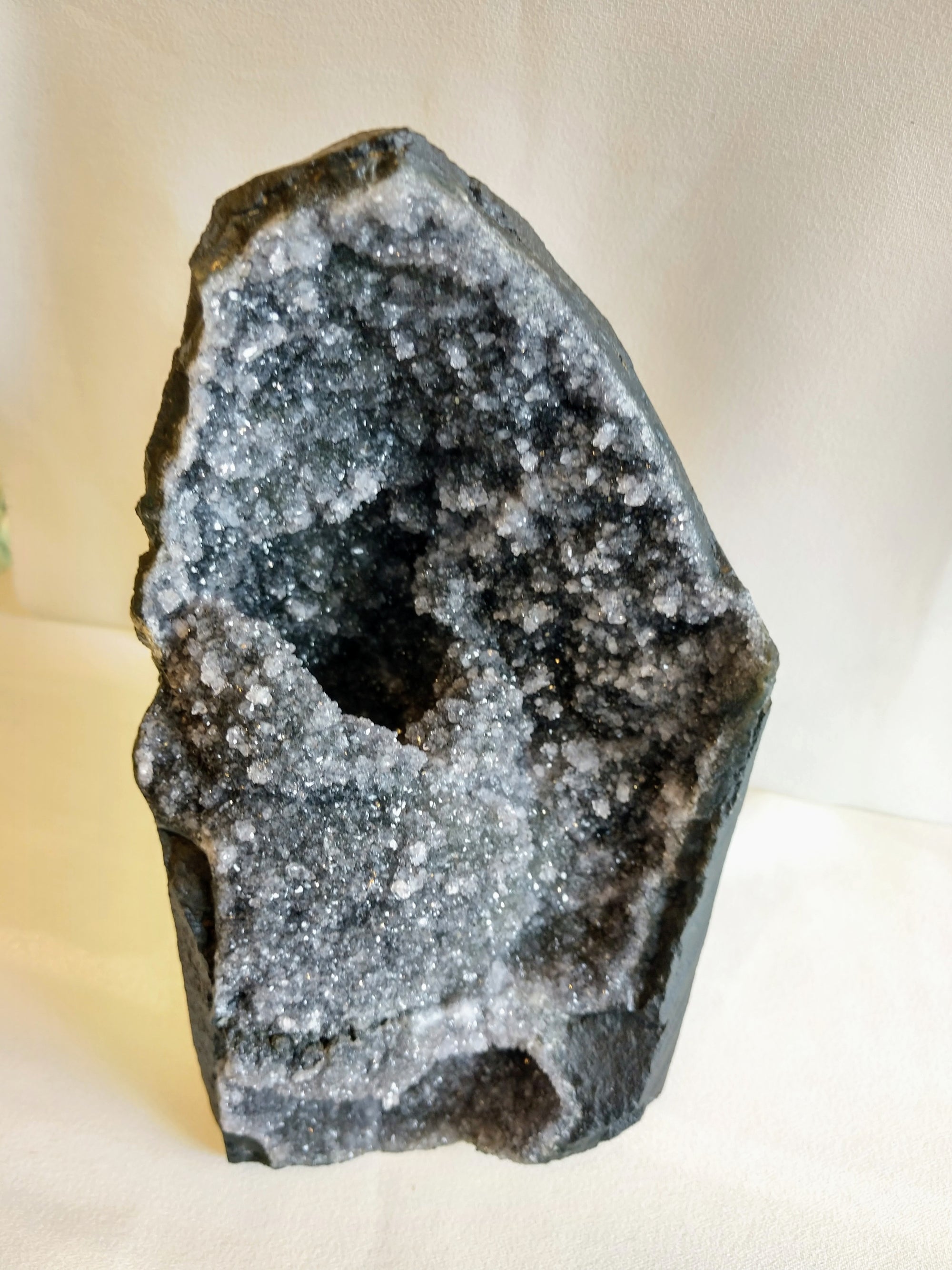 Druzy Black Amethyst from Uruguay
