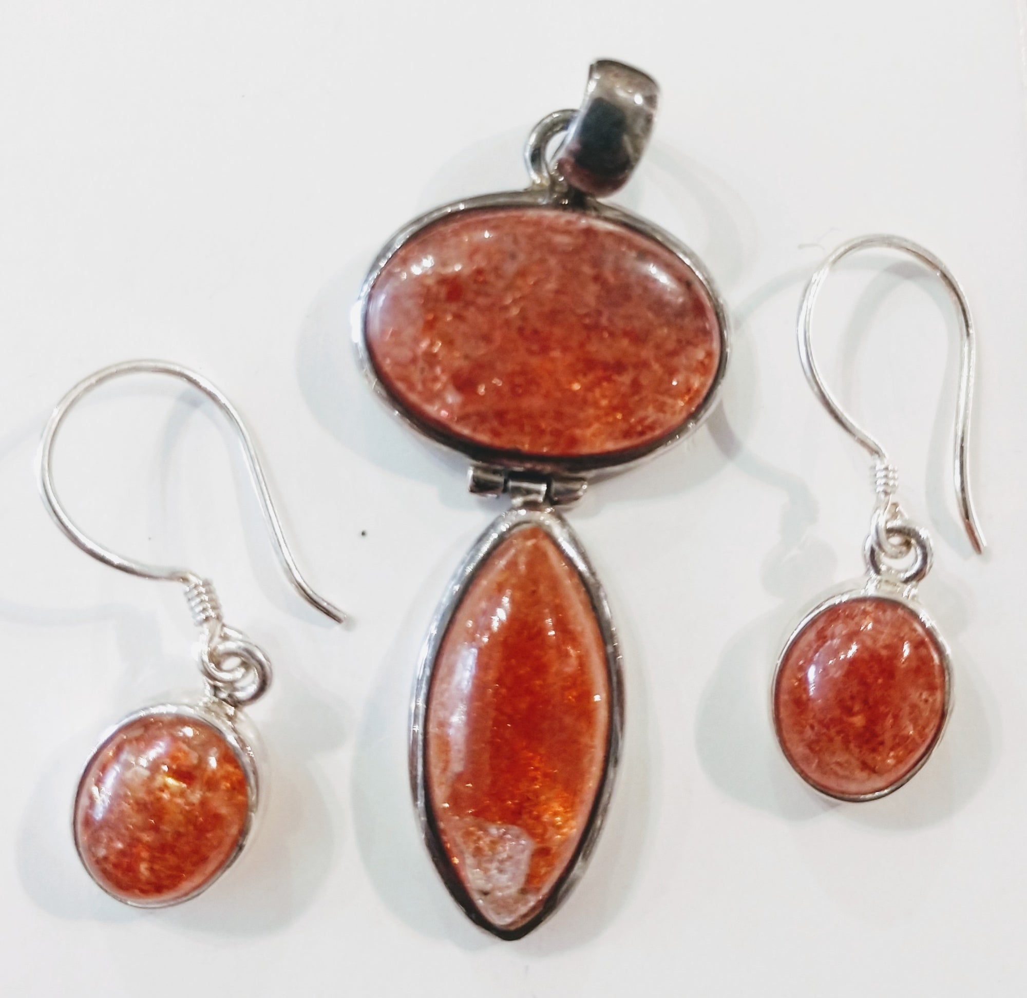 Sunstone Earrings