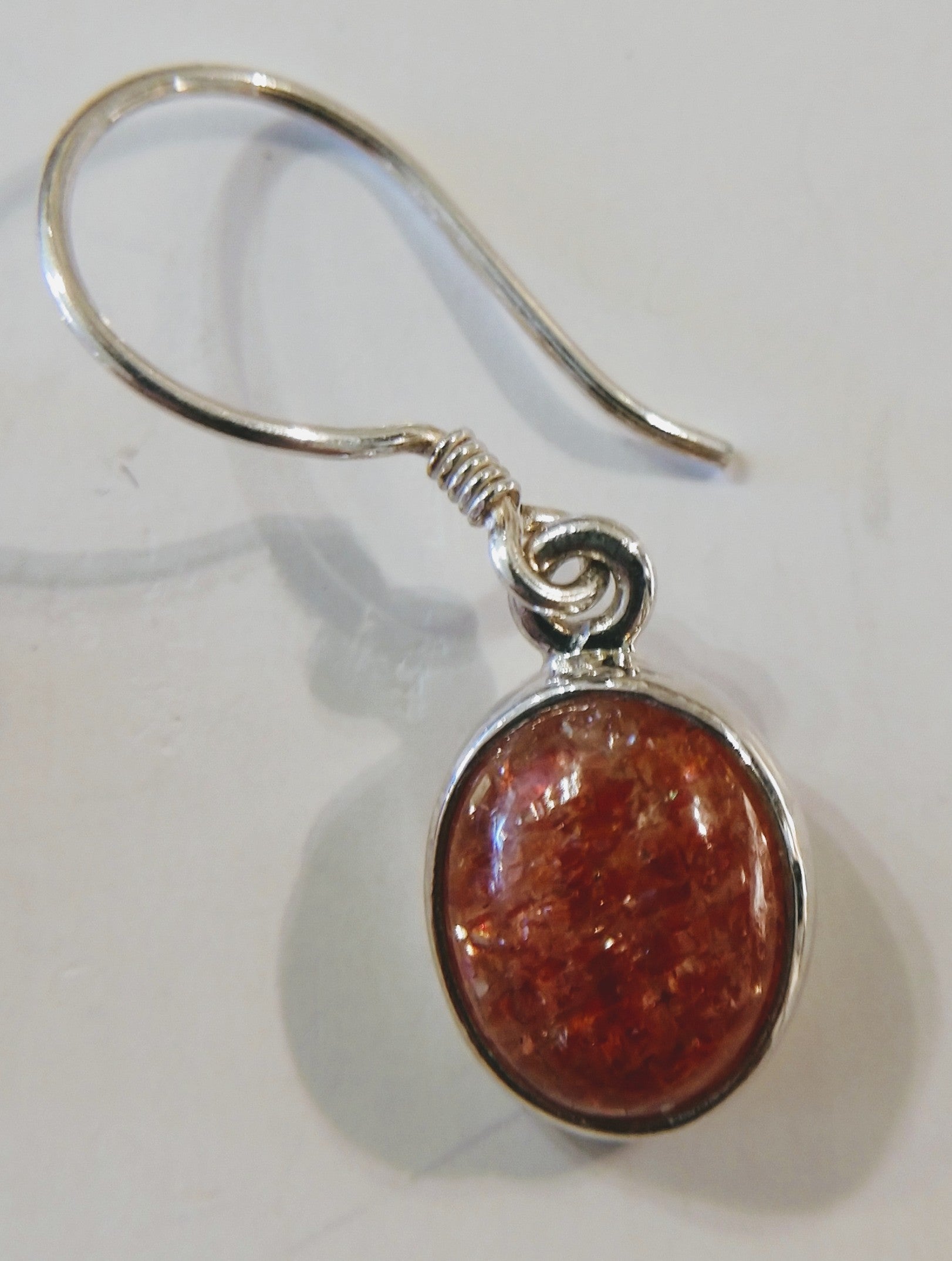 Sunstone Earrings