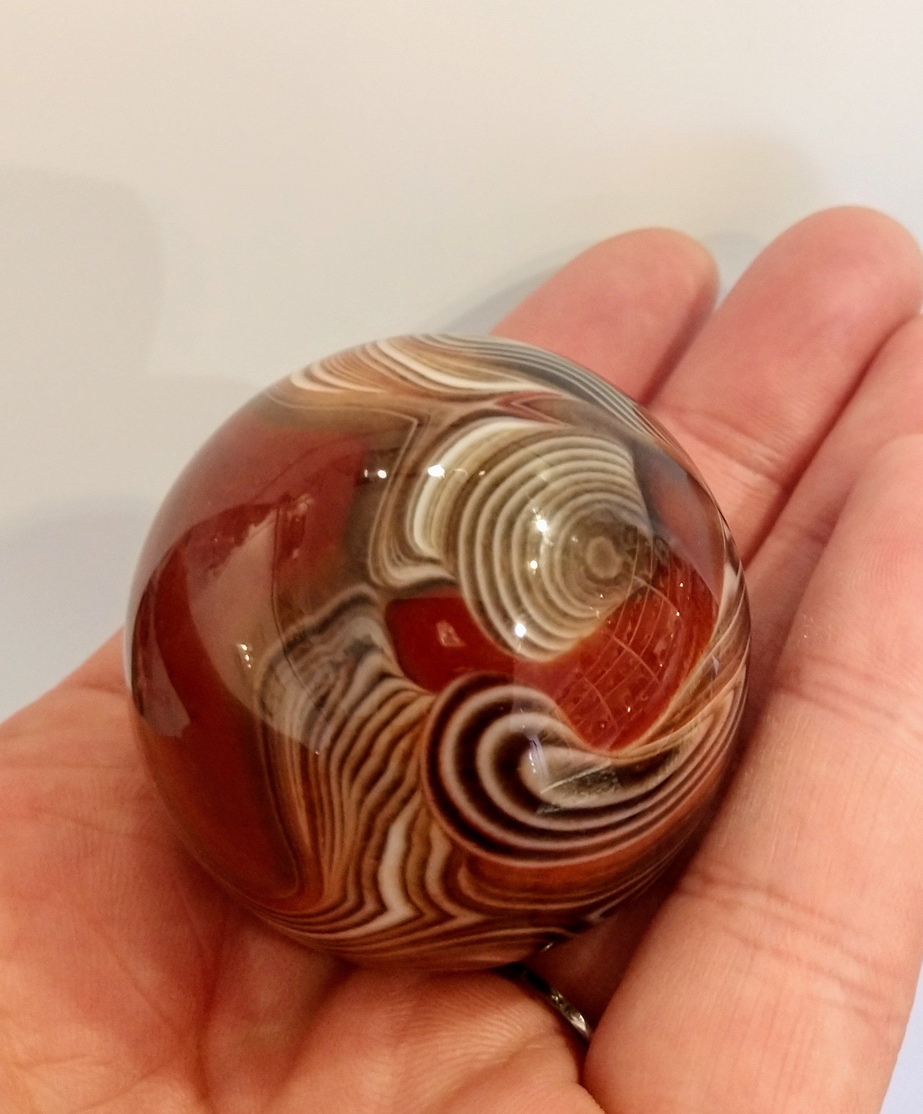 Sardonyx Sphere from Madagascar