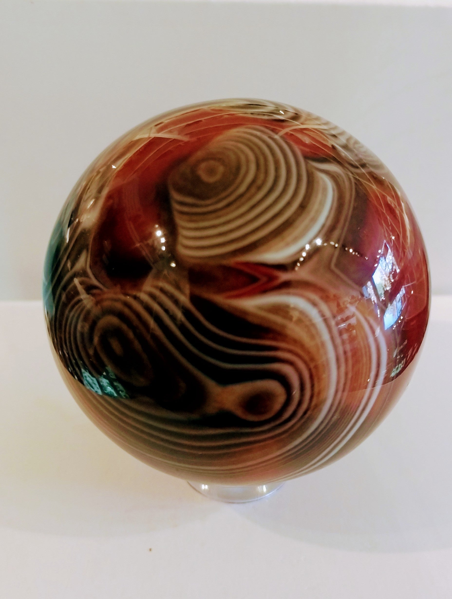 Sardonyx Sphere from Madagascar