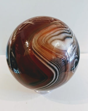 Sardonyx Sphere from Madagascar