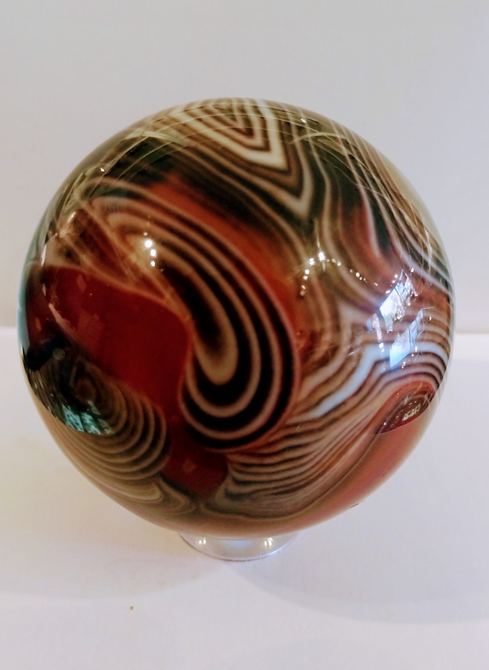 Sardonyx Sphere from Madagascar