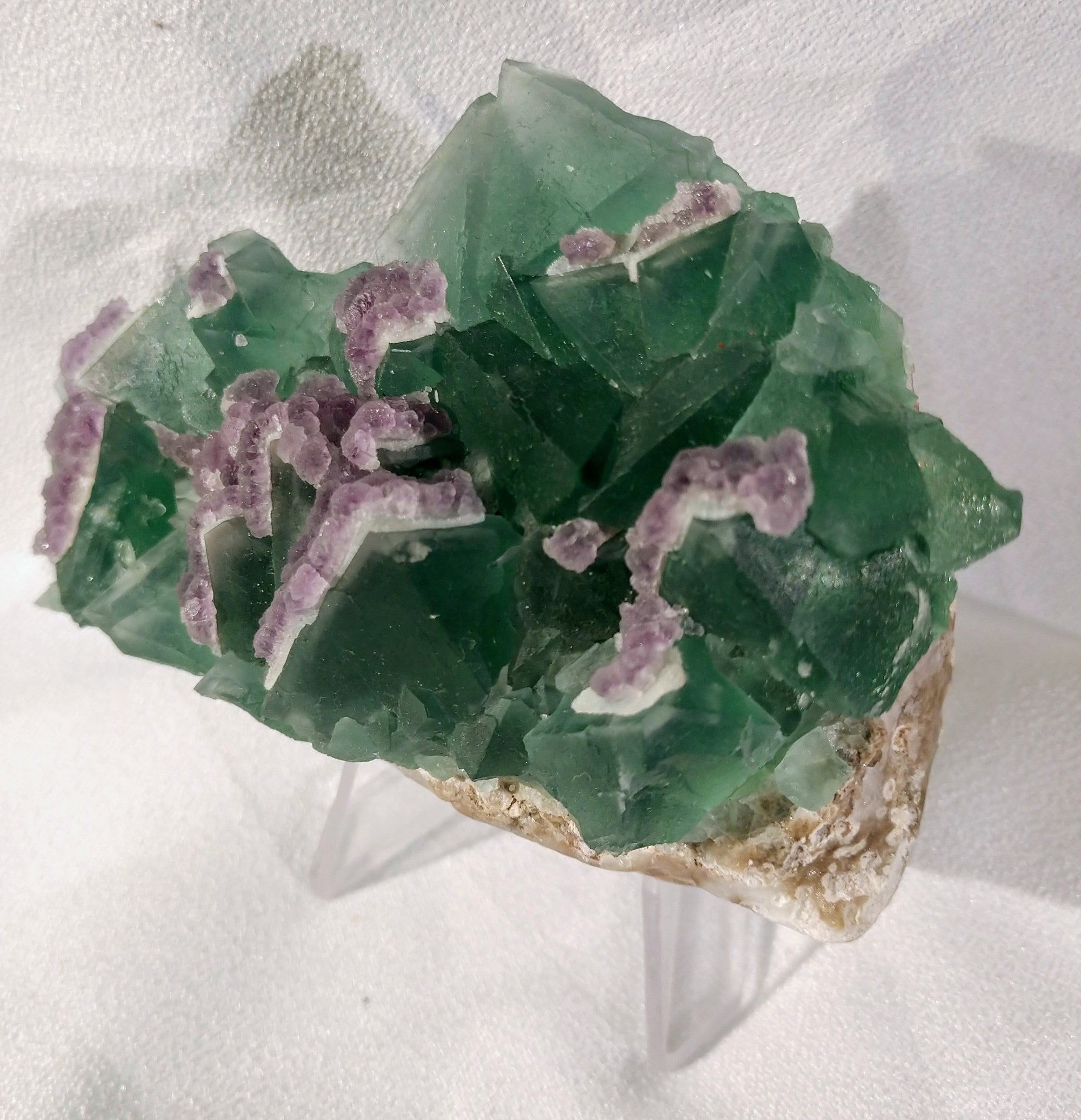 Fluorite with fluorite