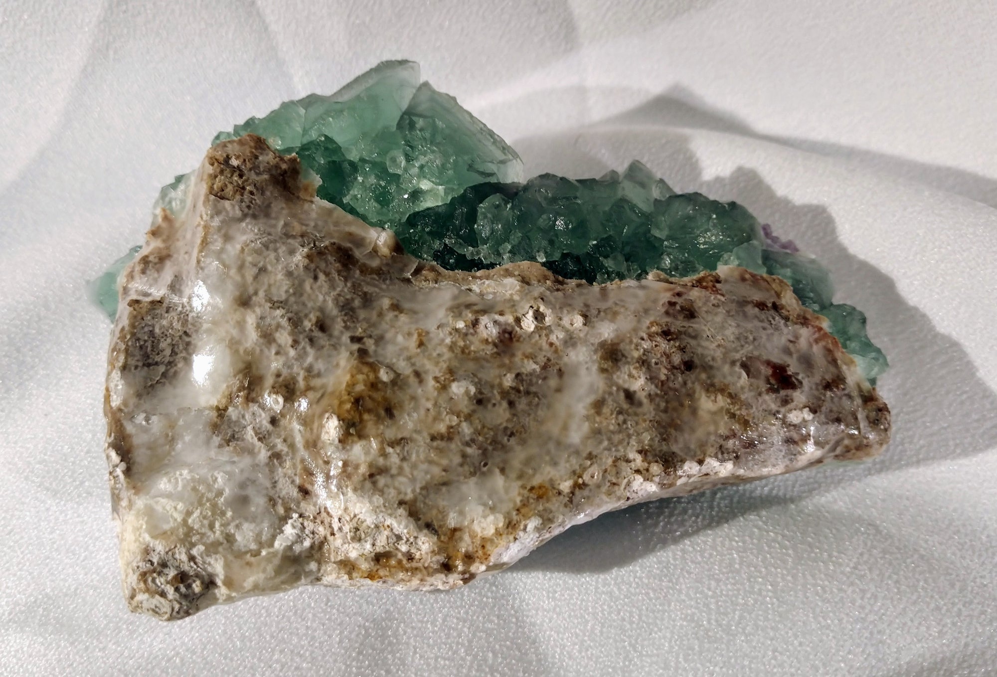 Fluorite with fluorite
