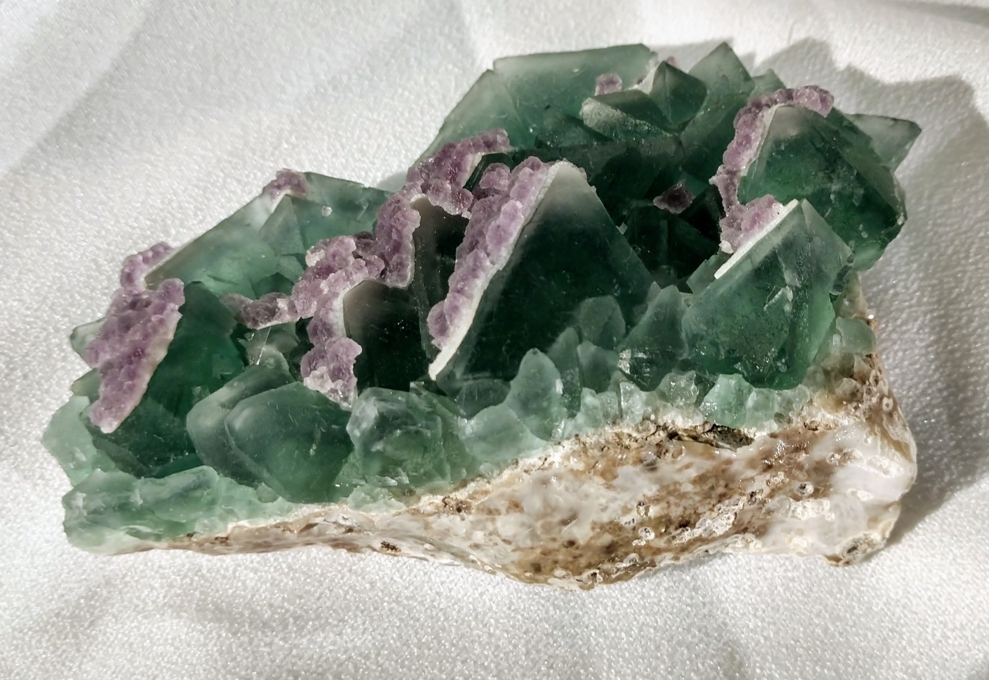 Fluorite with fluorite