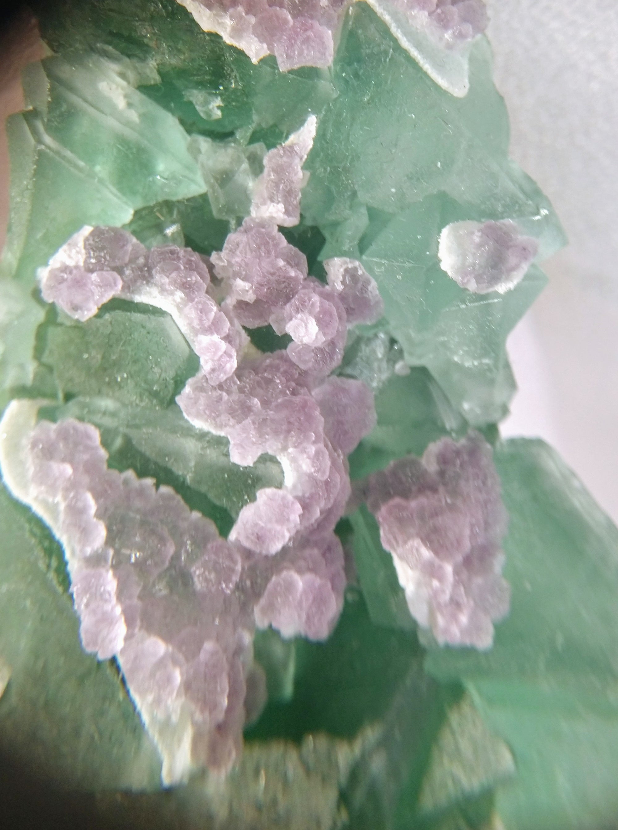 Fluorite with fluorite