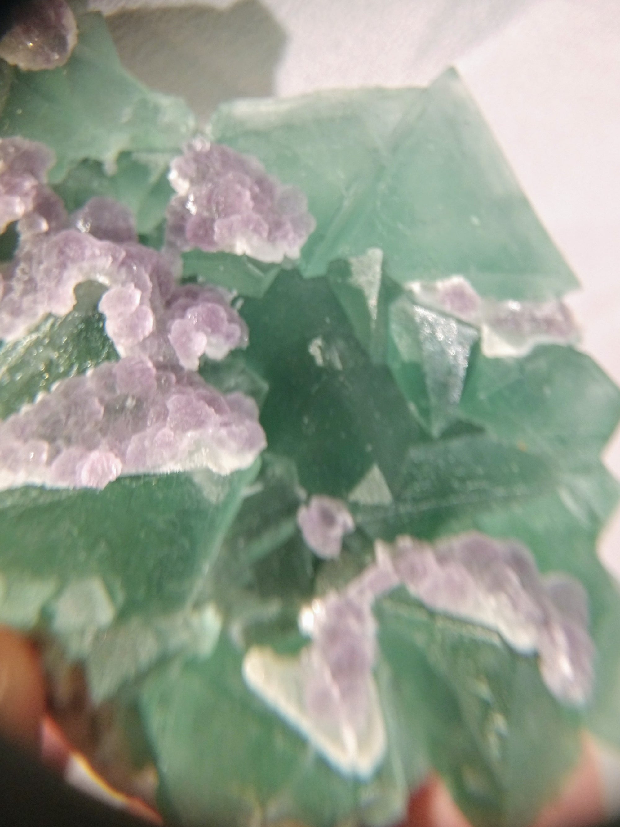 Fluorite with fluorite