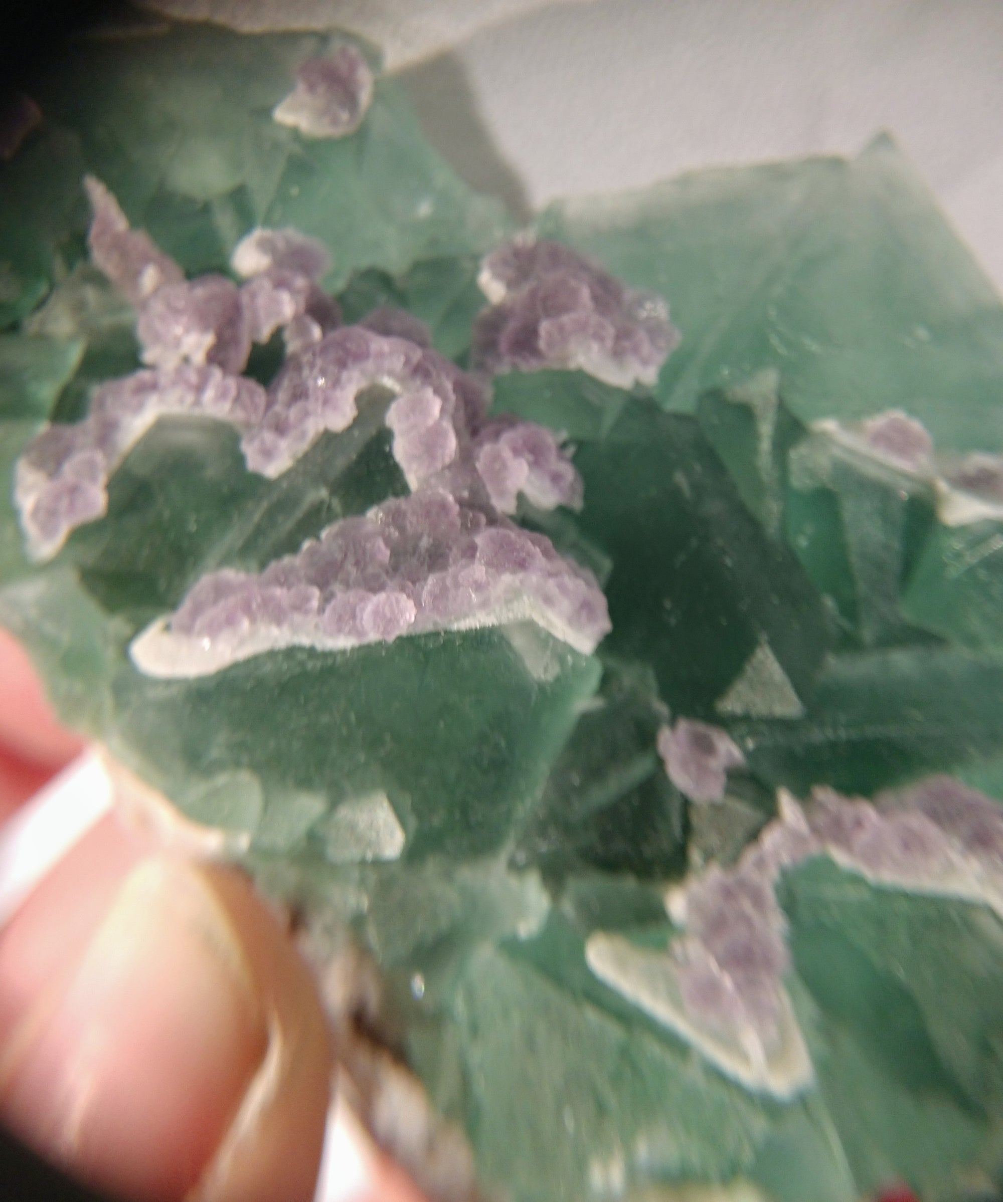 Fluorite with fluorite