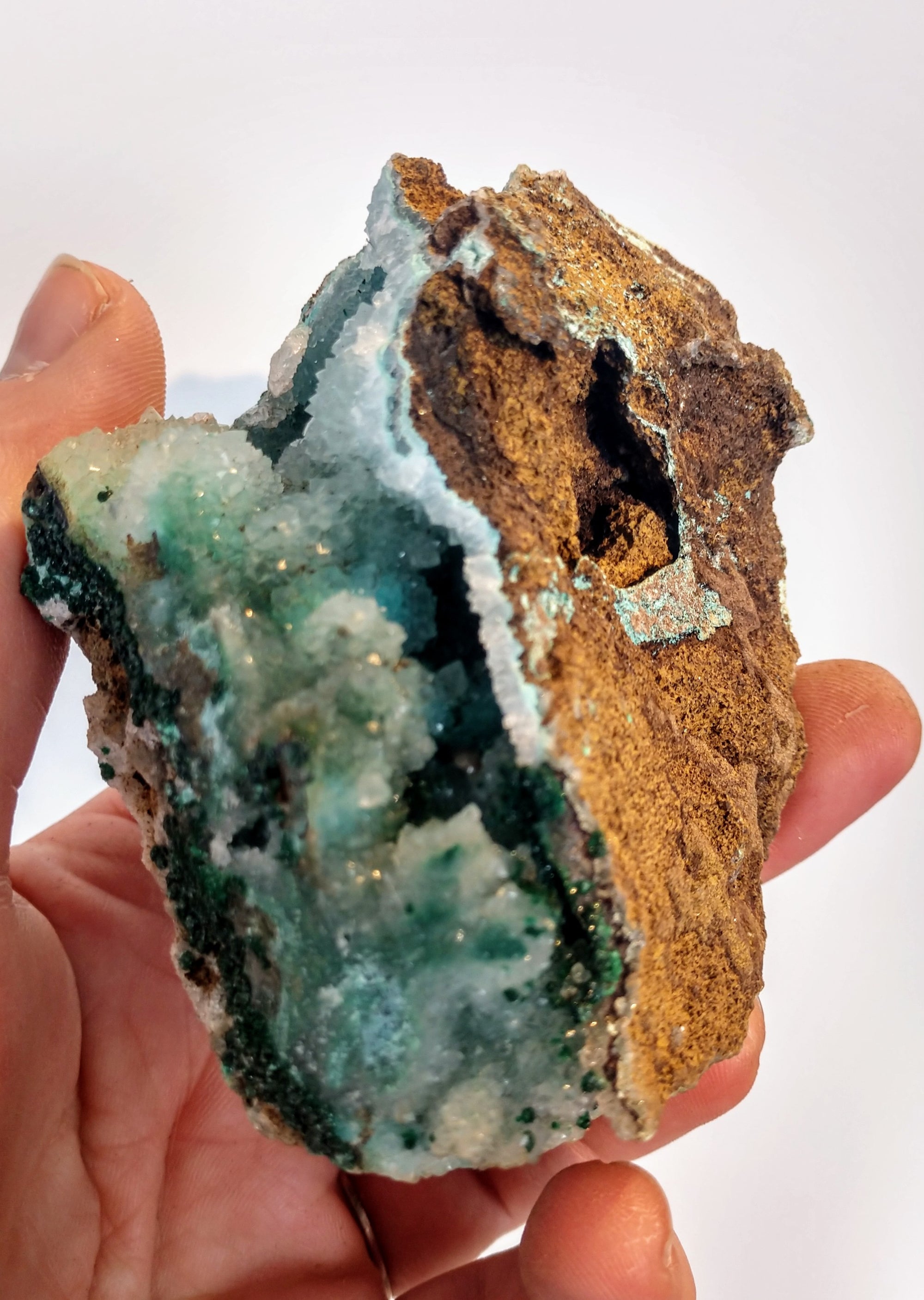 Druzy Chrysocolla