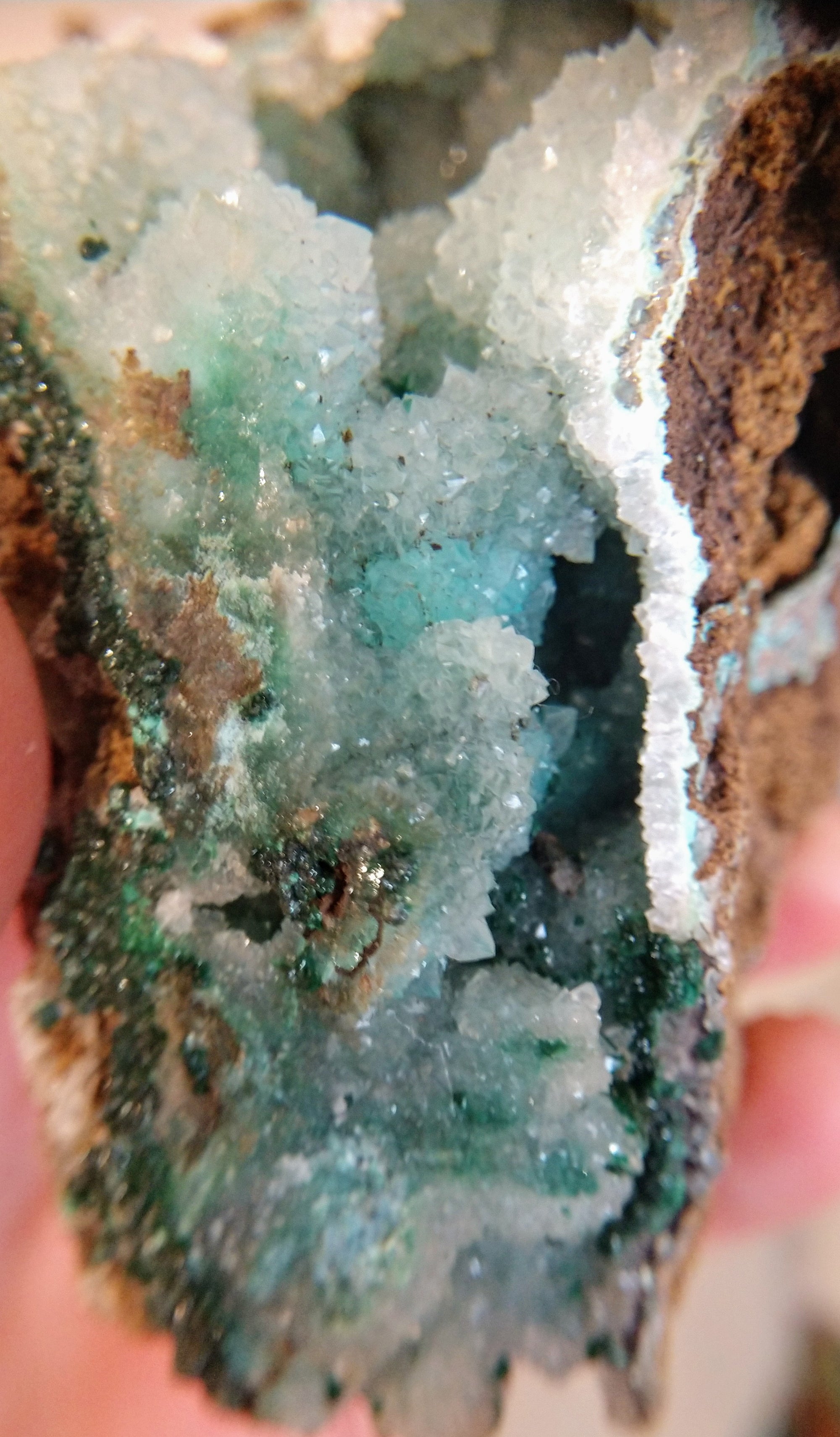 Druzy Chrysocolla