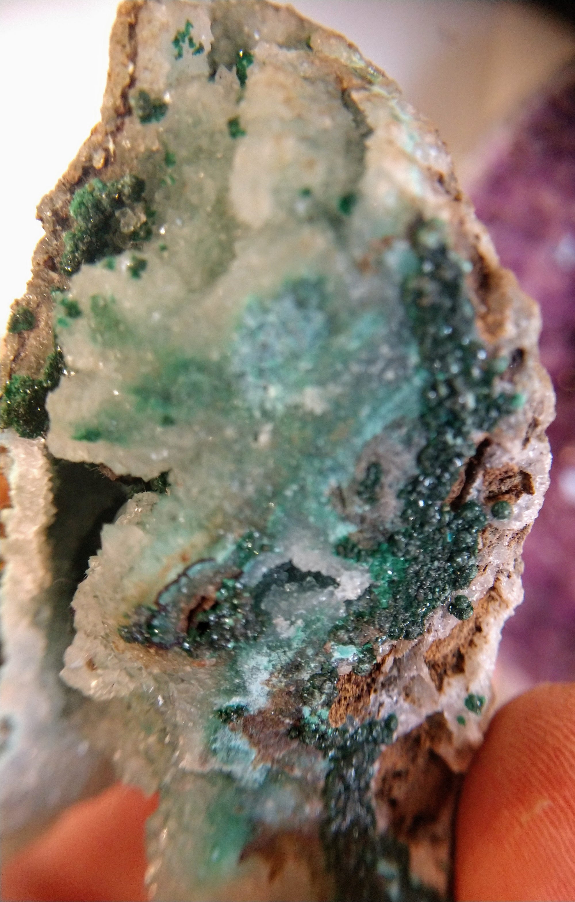 Druzy Chrysocolla