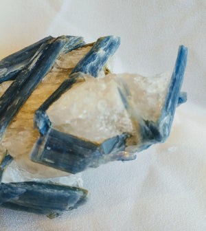 Blue Kyanite and Quartz