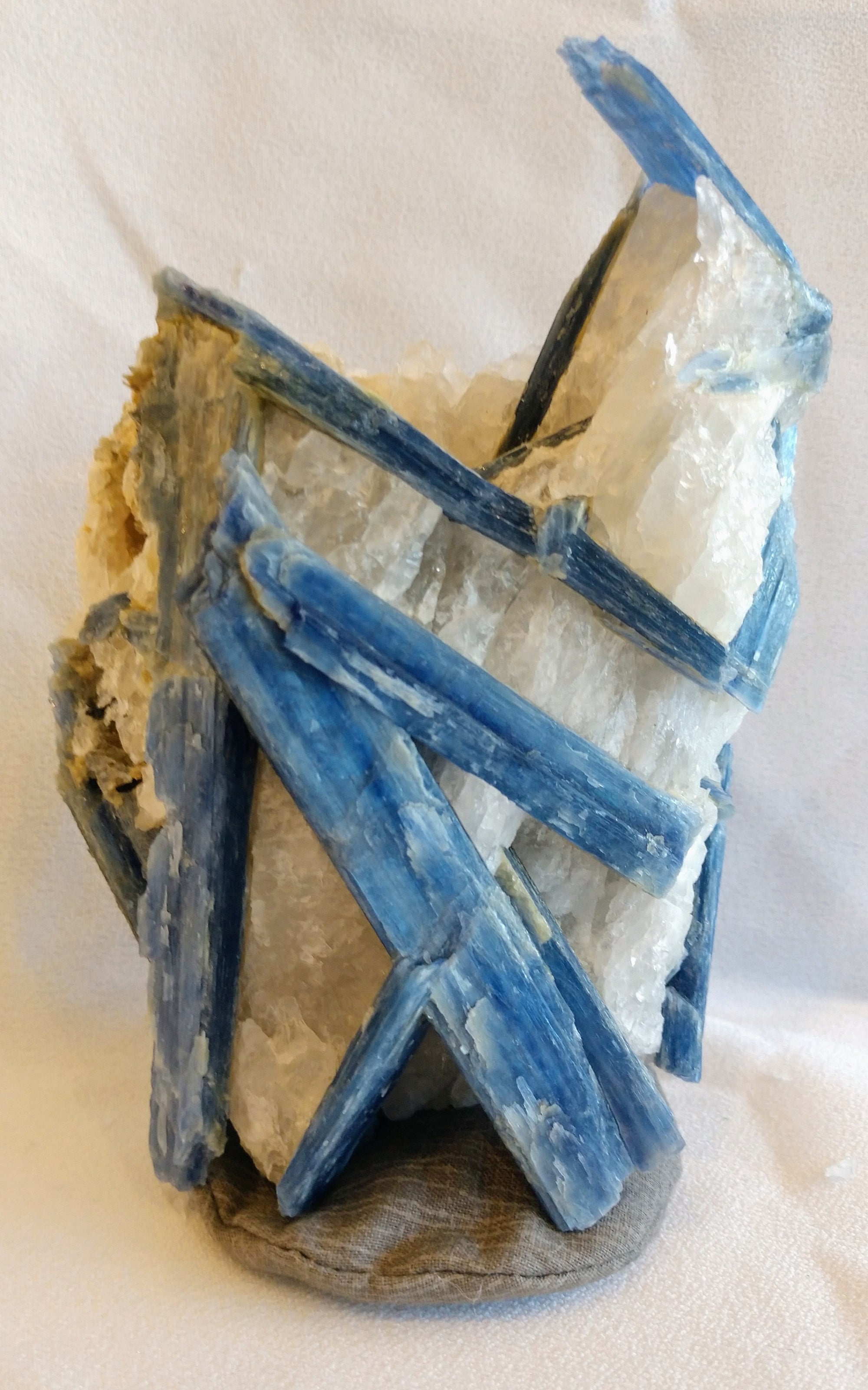 Blue Kyanite and Quartz