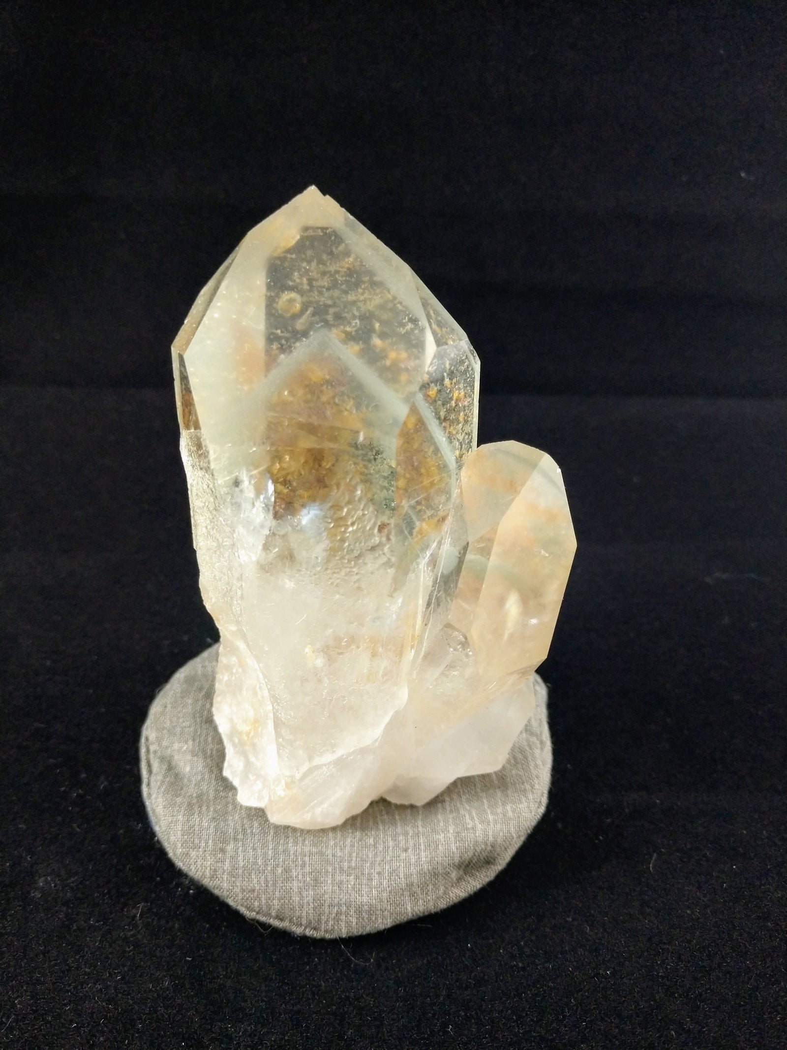 Chlorite Phantom Quartz Cluster
