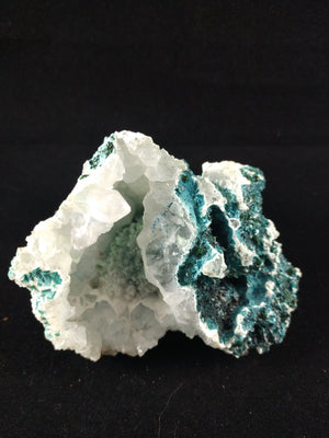 Shattuckite w/ Quartz