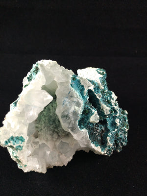 Shattuckite w/ Quartz