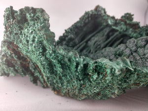 Malachite Stalactite Formation from the Congo