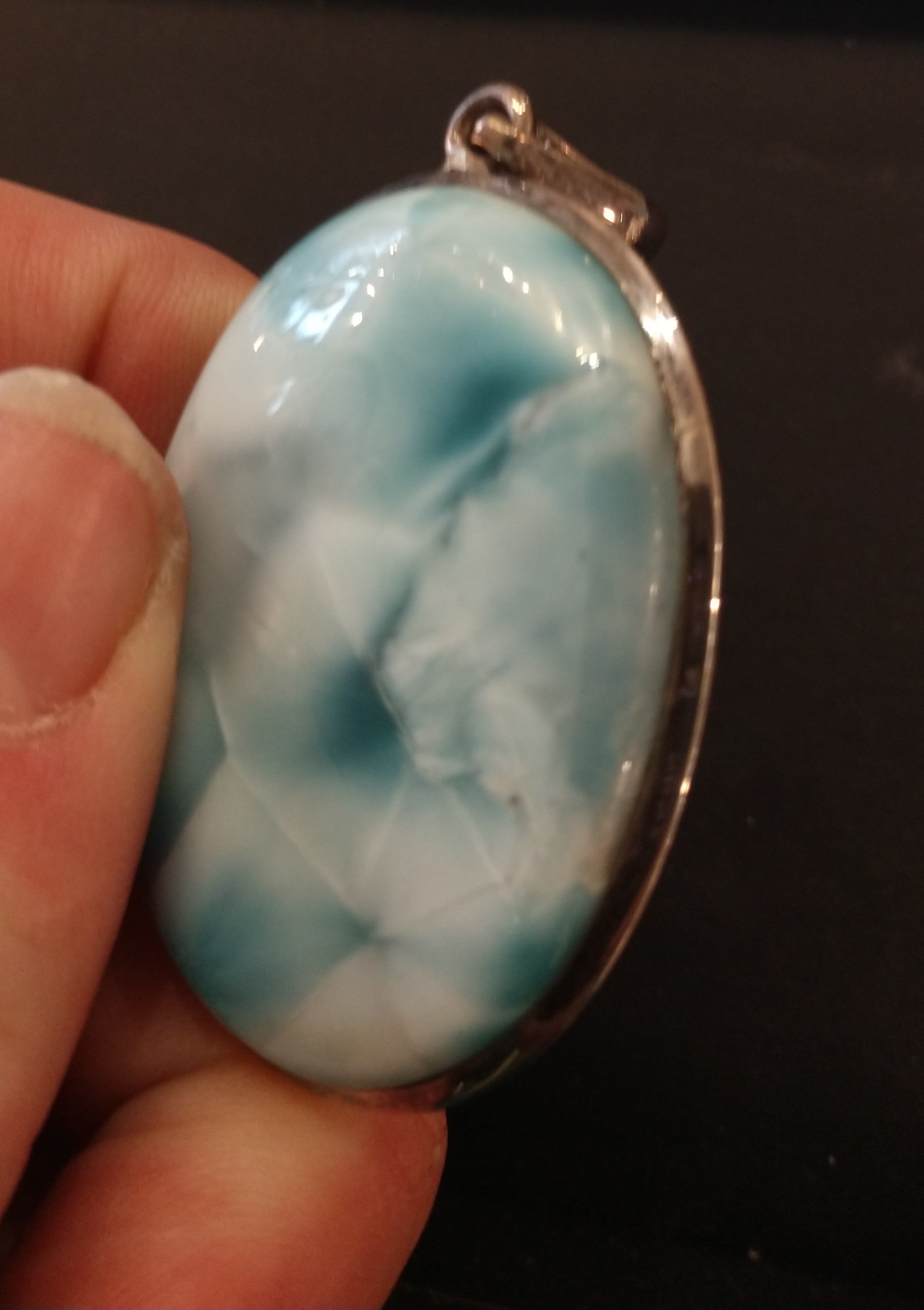 Larimar Pendant