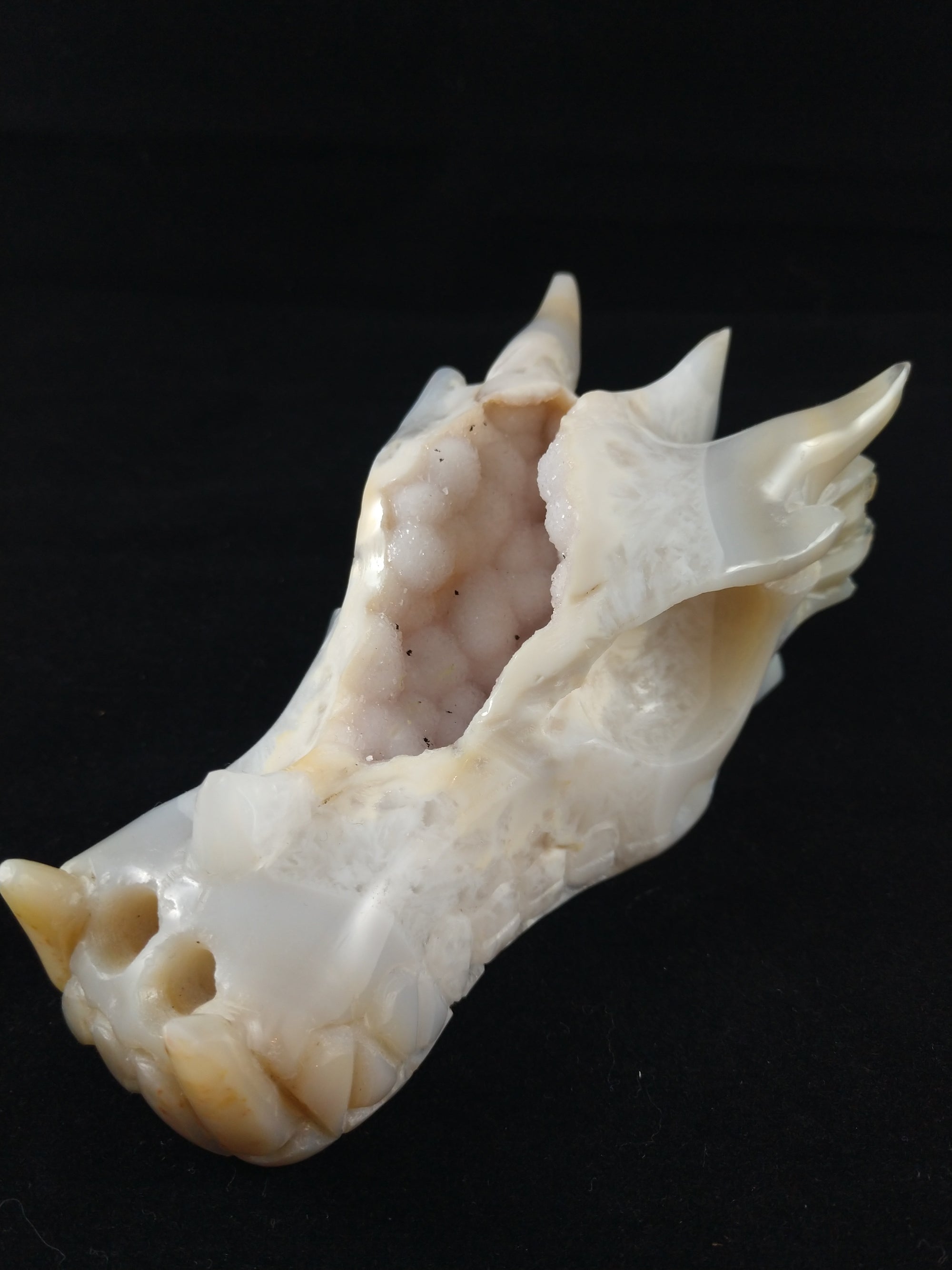 Agate Dragon Carving