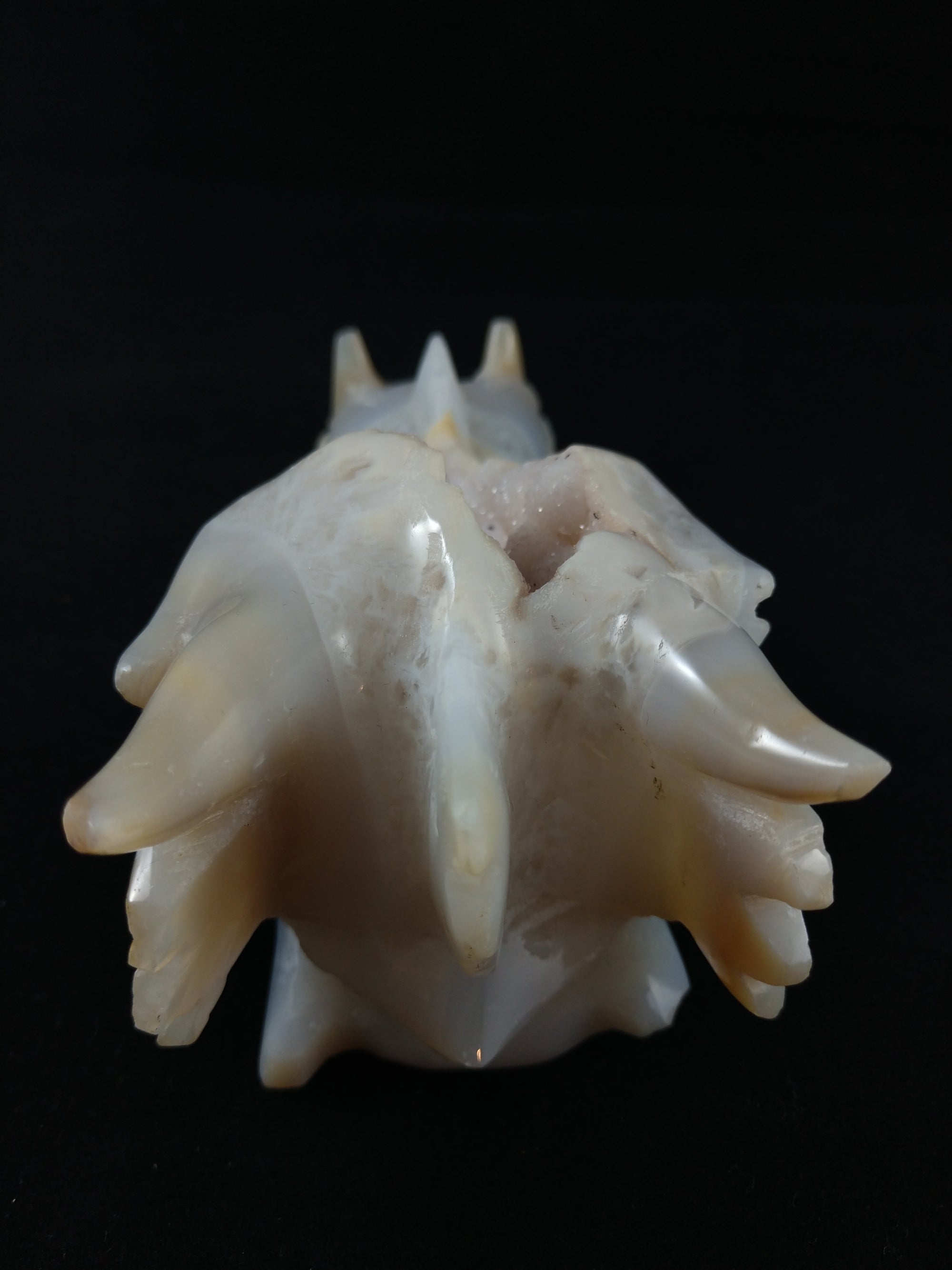 Agate Dragon Carving