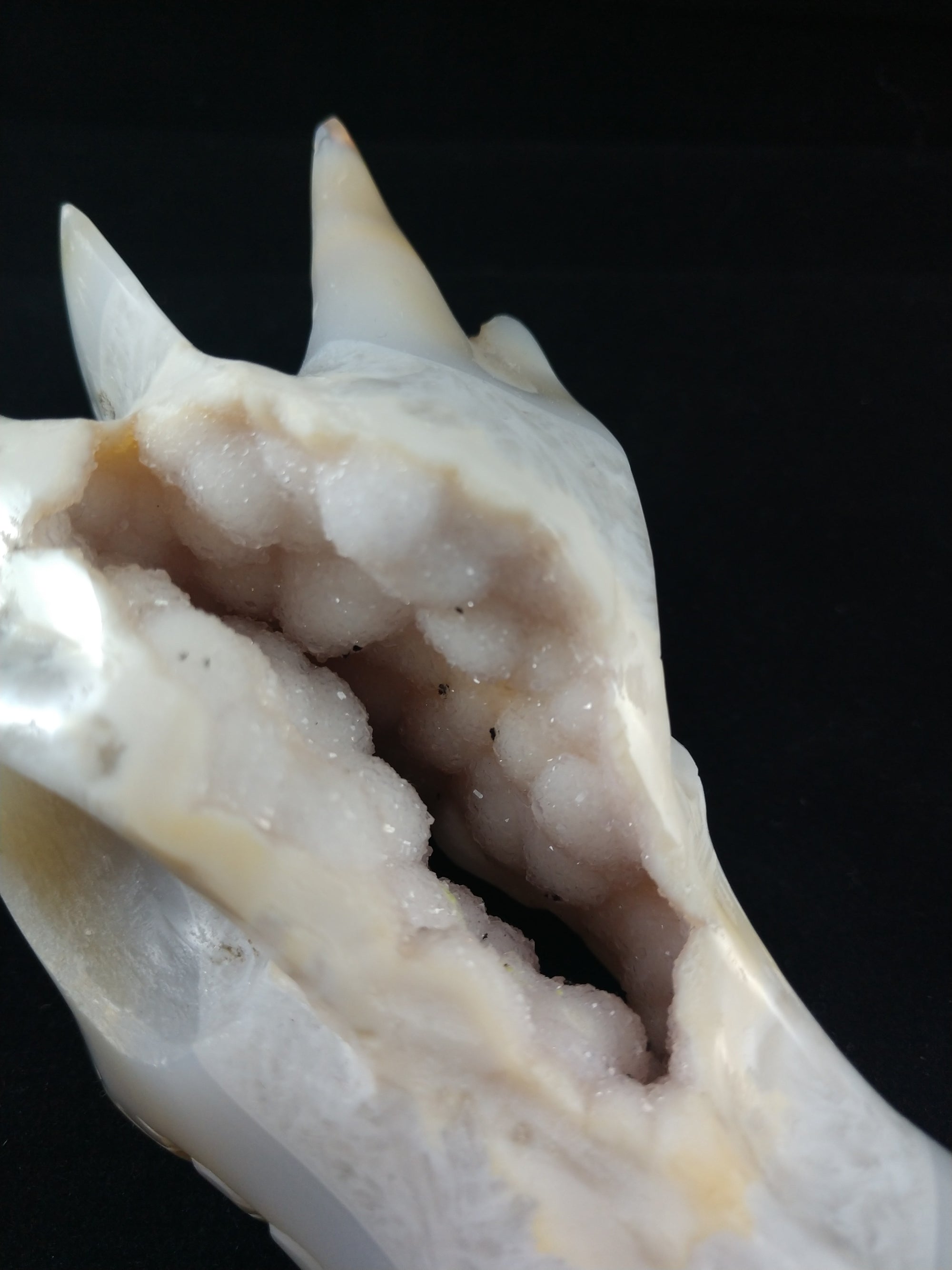 Agate Dragon Carving