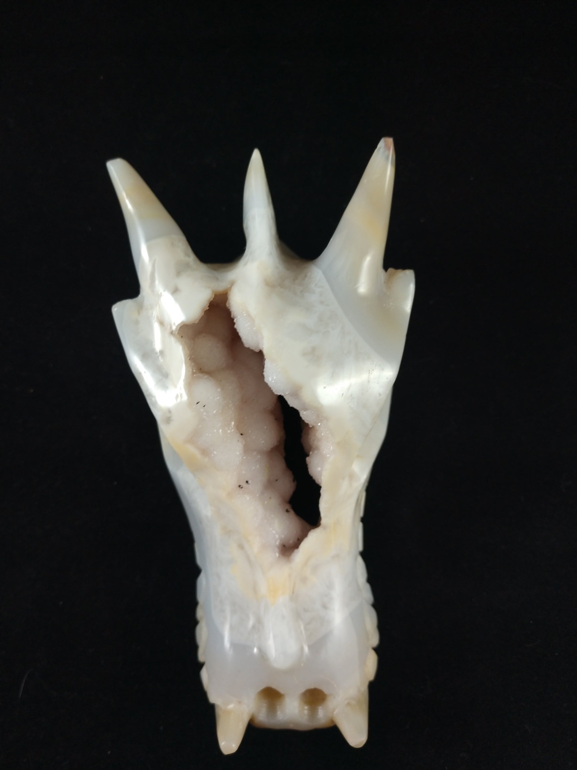 Agate Dragon Carving