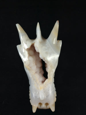 Agate Dragon Carving